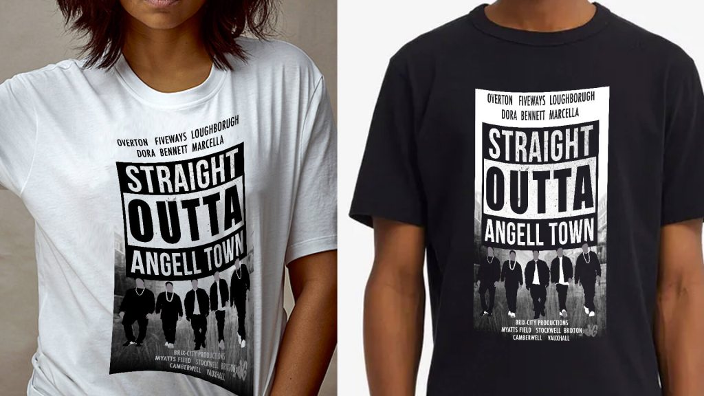 Angell Town Straight outta A-Town T-Shirts