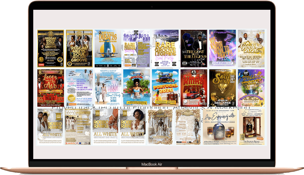 Get your flyer or poster designed