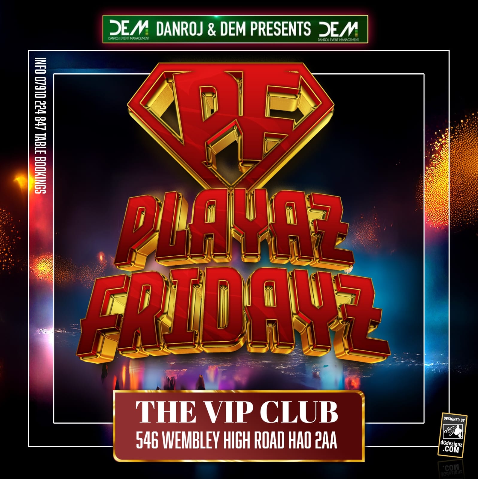 Square variation of PF Playaz Fridayz v2.2